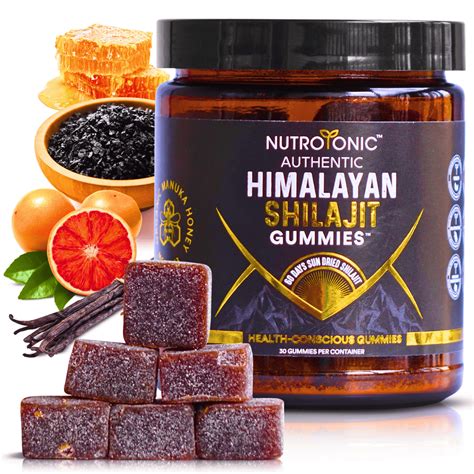 Himalayan Shilajit Gummies 💎 Energia, Forza e Vitalità Naturale