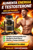 Himalayan Shilajit Gummies 💎 Energia, Forza e Vitalità Naturale